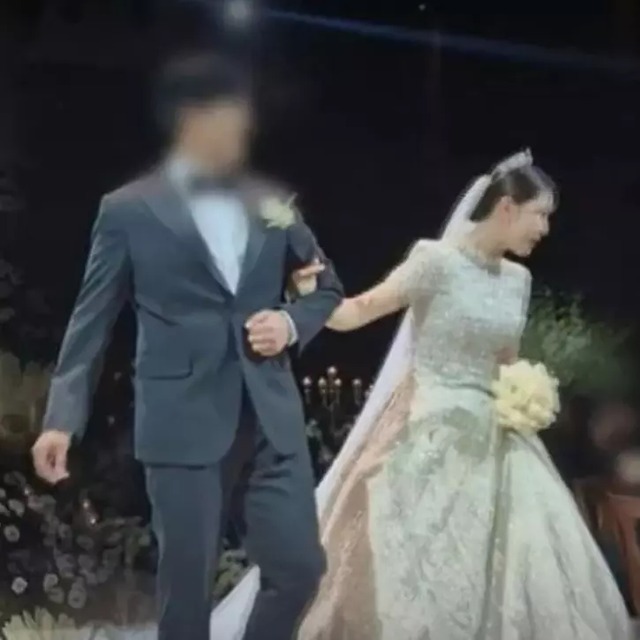 Ảnh cưới của Hye Young và chồng cách thời điểm xảy ra vụ án 3 tháng.