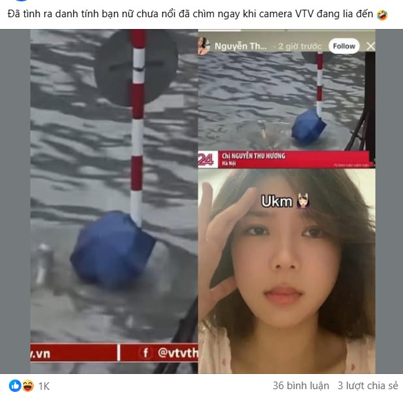 Chỉ một từ Ukm ngắn gọn, c&ocirc; g&aacute;i cũng c&oacute; t&ecirc;n Nguyễn Thu Hương khiến mạng x&atilde; hội tưởng nhầm l&agrave; "nạn nh&acirc;n" trong ph&oacute;ng sự của VTV
