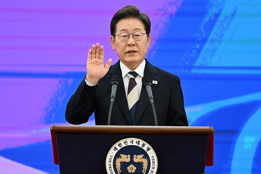 Tổng thống Hàn Quốc Lee Jae Myung.