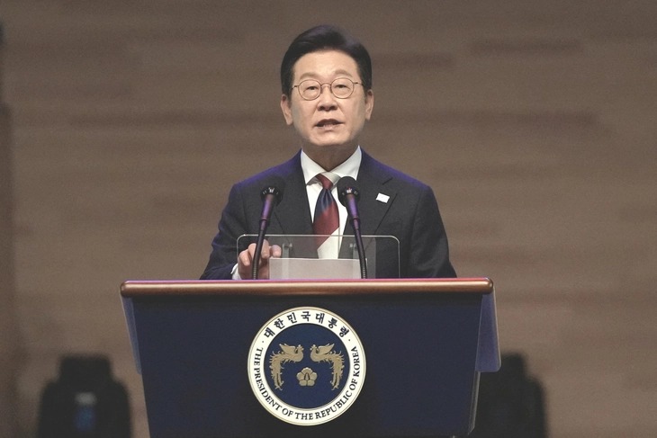 Tổng thống H&agrave;n Quốc Lee Jae Myung. Ảnh: Reuters