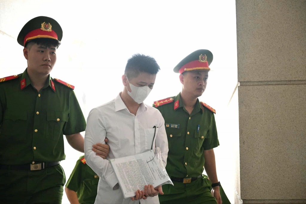Bị c&aacute;o Nguyễn Duy Hưng, Chủ tịch Tập đo&agrave;n Thuận An. Ảnh: N.M