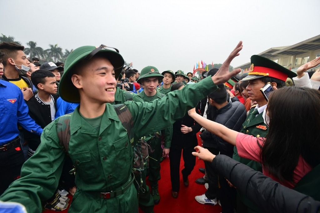 TP Hà Nội yêu cầu các xã, phường thực hiện đúng các bước trong quy trình tuyển quân. Ảnh: Khánh Huy