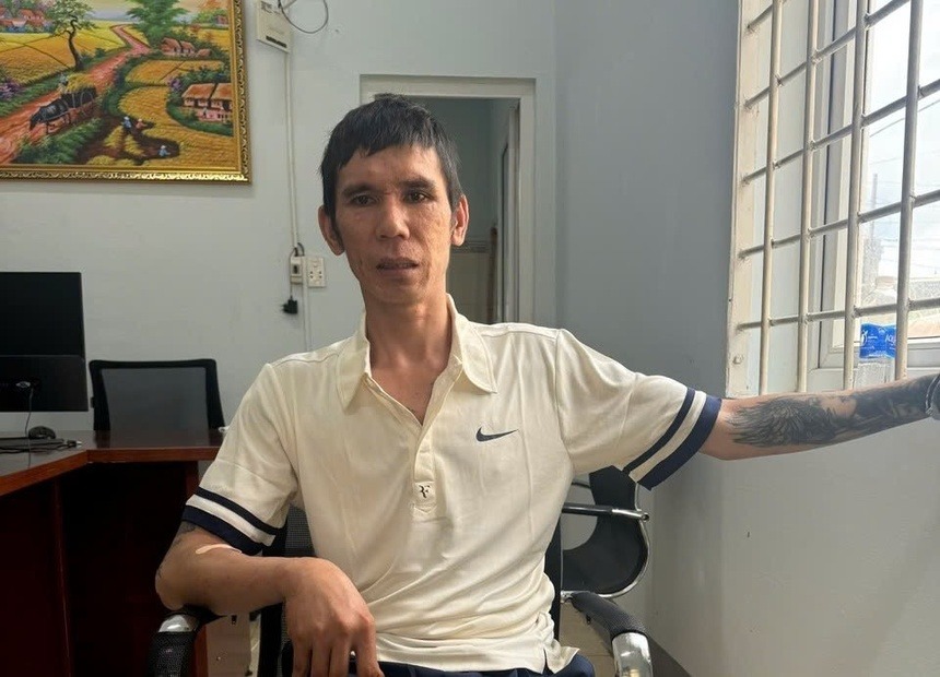 Nghi phạm Nguyễn Nam Đại Thuận. Ảnh: Công an Đắk Lắk.