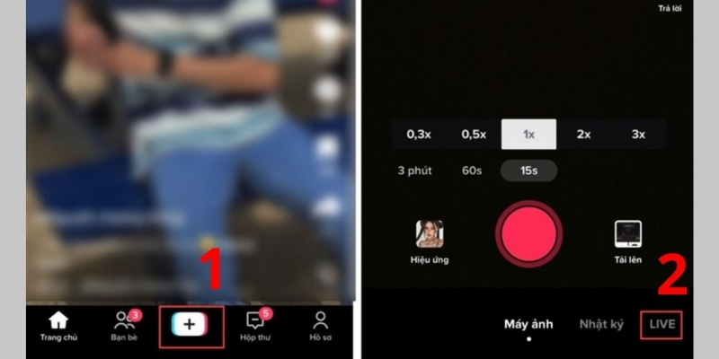 Phát live để tạo giỏ hàng cho buổi Livestream dễ dàng