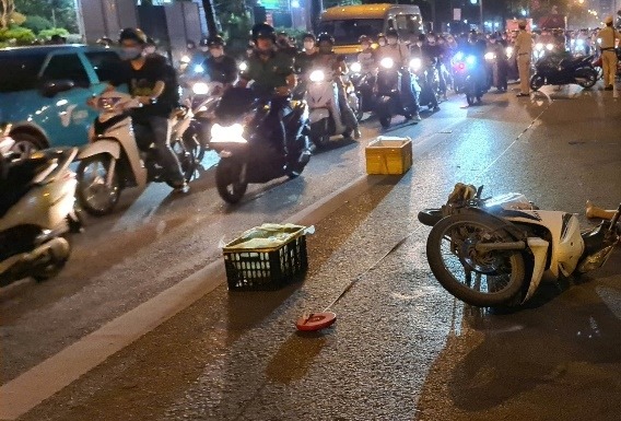Hiện trường vụ việc. Ảnh: CQCA