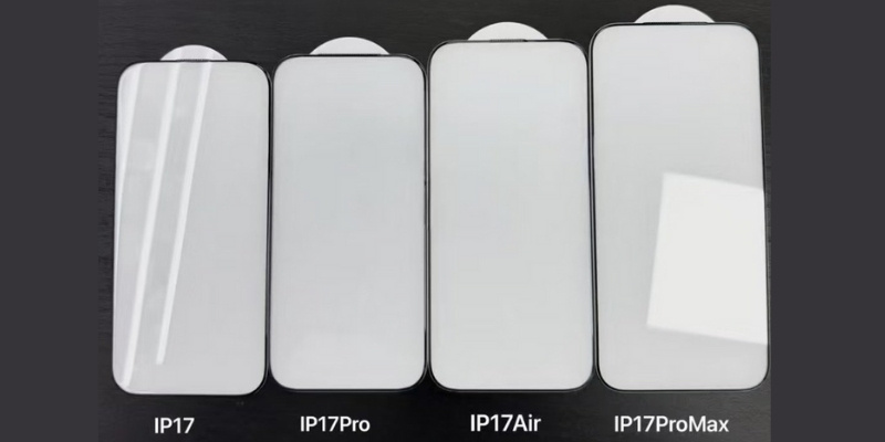 Các mẫu ốp lưng của các dòng iPhone 17 hé lộ phần nào kích thước máy
