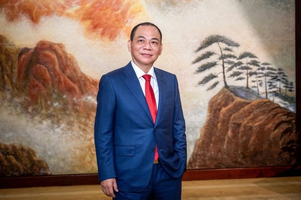 Vốn hóa Vingroup vượt ngưỡng nửa triệu tỷ đồng. Ảnh: Bloomberg.