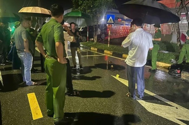 Khu vực hiện trường xảy ra vụ &aacute;n. Ảnh: CACC