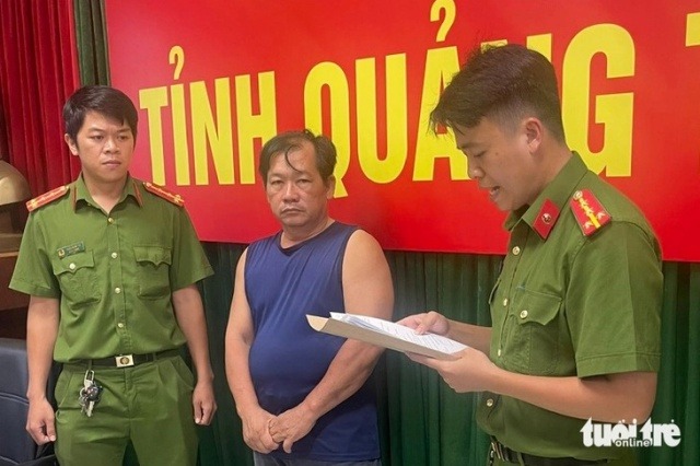 T&agrave;i xế Ho&agrave;ng bị khởi tố ngay trong ng&agrave;y để điều tra - Ảnh: TRẦN KH&Ocirc;I