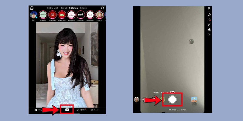 Cách chụp ảnh trên TikTok bằng Samsung hay iPhone đều dễ dàng