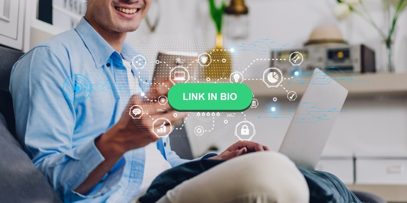 Link Bio giúp tăng cơ hội bán hàng cho mọi người dùng truy cập vào trang của bạn